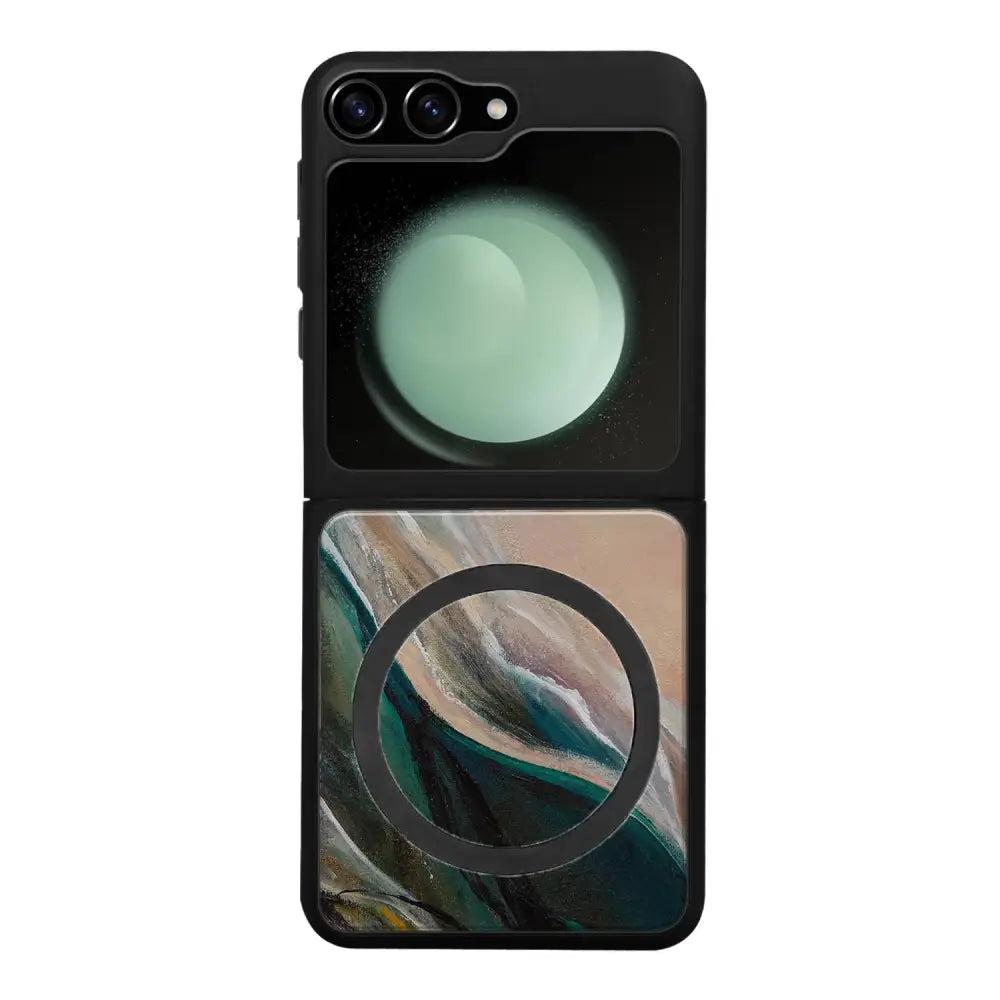 Samsung Galaxy Z Flip 6 modern art suojakuoret - Nudge - Noora Kämppi