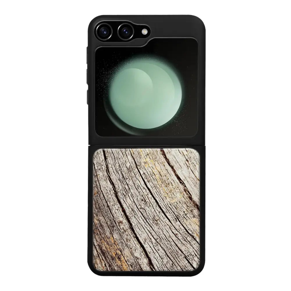 Samsung Galaxy Z Flip 6 suojakuoret - Wooden Stump - Ei