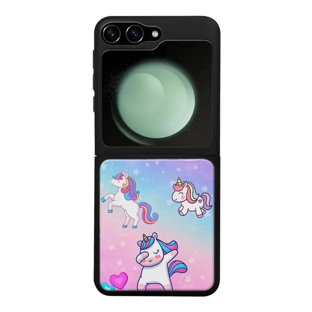 Samsung Galaxy Z Flip 6 suojakuoret - Yksisarvinen - Ei