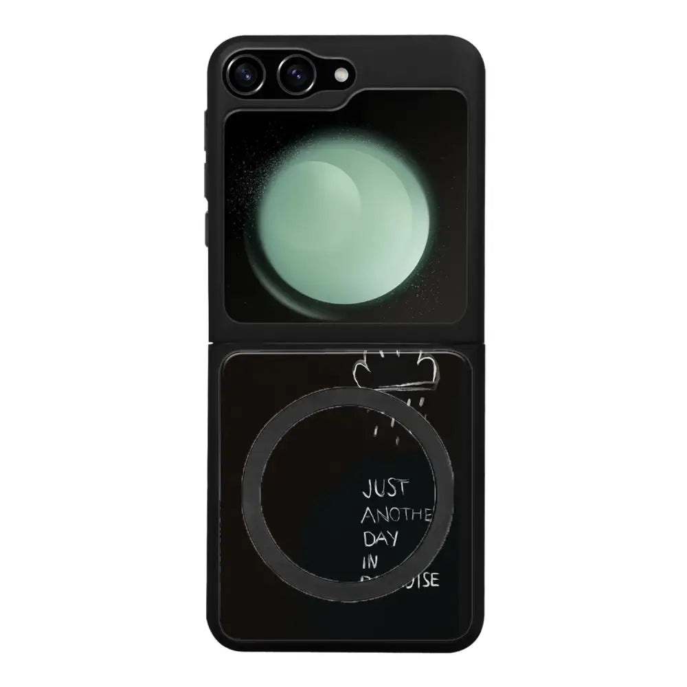 Samsung Galaxy Z Flip 6 surrealistic sadness suojakuoret - Just Another Day - Noora Kämppi