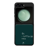 Samsung Galaxy Z Flip 6 surrealistic sadness suojakuoret - Ok I Gotta Go - Noora Kämppi - Ei