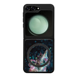 Samsung Galaxy Z Flip 6 unicorn suojakuoret - Sininen - Noora Kämppi