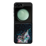 Samsung Galaxy Z Flip 6 unicorn suojakuoret - Sininen - Noora Kämppi - Ei