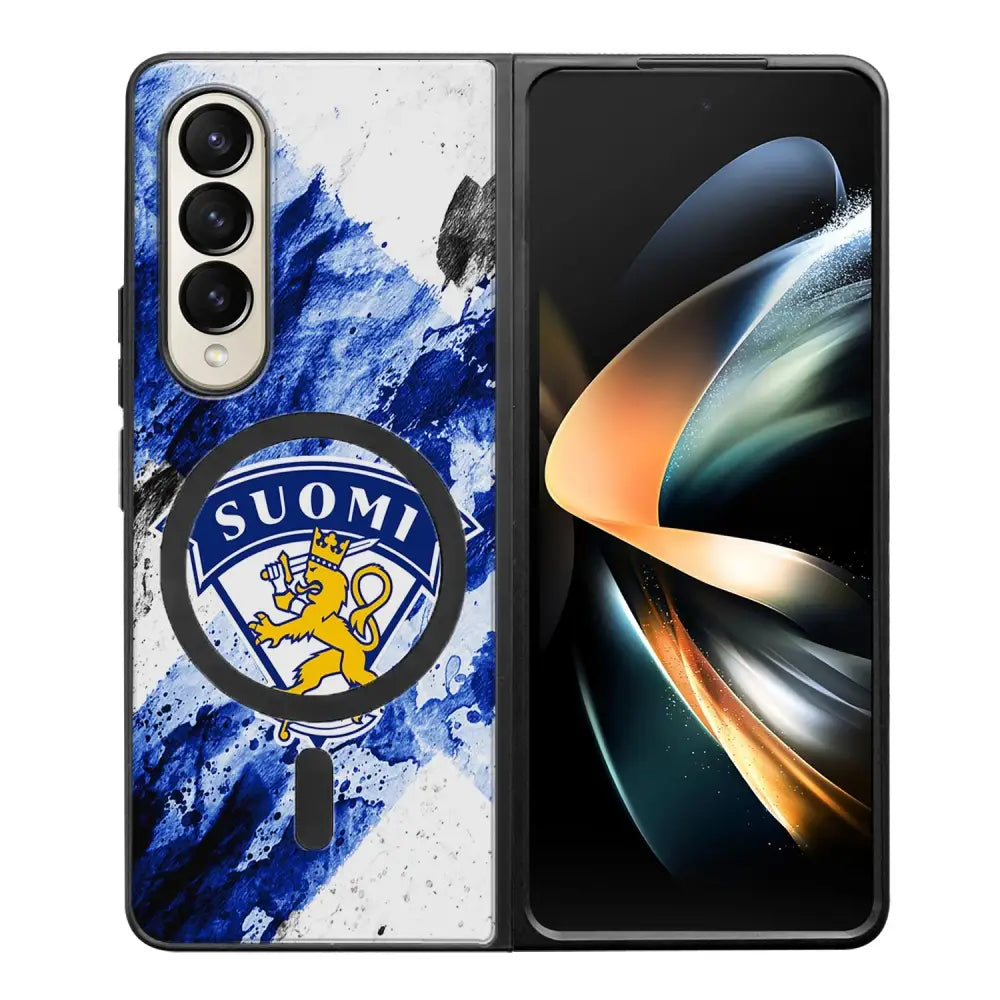 Samsung Galaxy Z Fold 4 jääkiekko suojakuoret - Leijonat