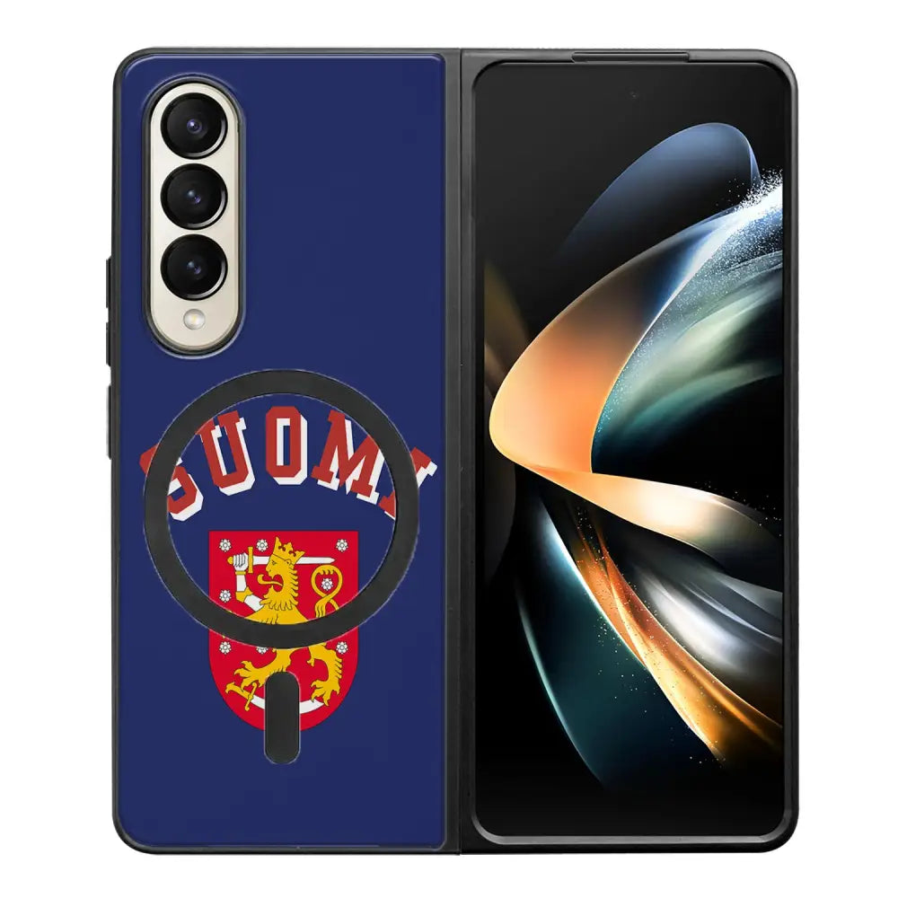 Samsung Galaxy Z Fold 4 jääkiekko suojakuoret - Leijonat Suomi