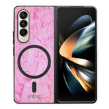 Samsung Galaxy Z Fold 4 marmori suojakuoret - Light Pink Marble