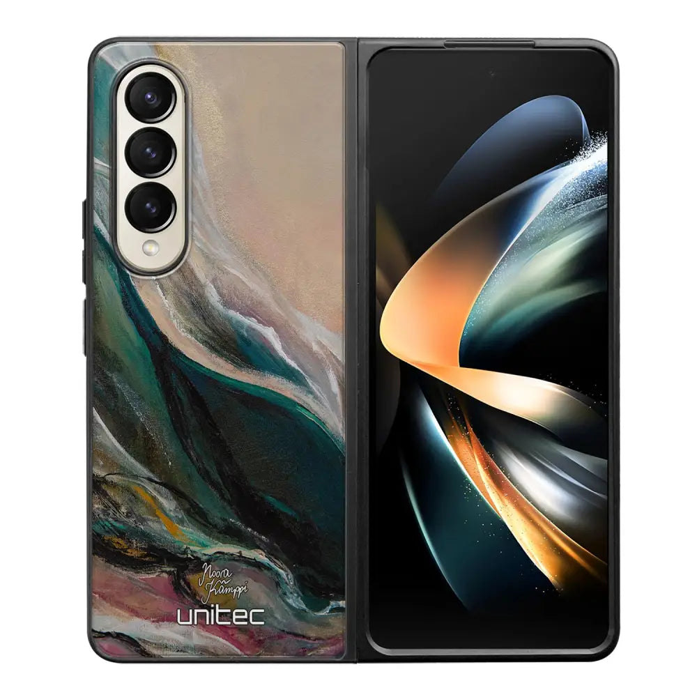 Samsung Galaxy Z Fold 4 modern art suojakuoret - Nudge - Noora Kämppi - Ei