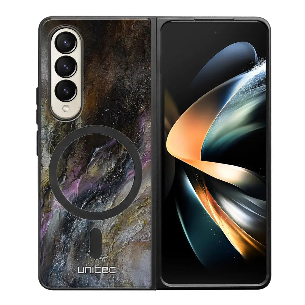 Samsung Galaxy Z Fold 4 modern art suojakuoret - Ophelia - Noora Kämppi