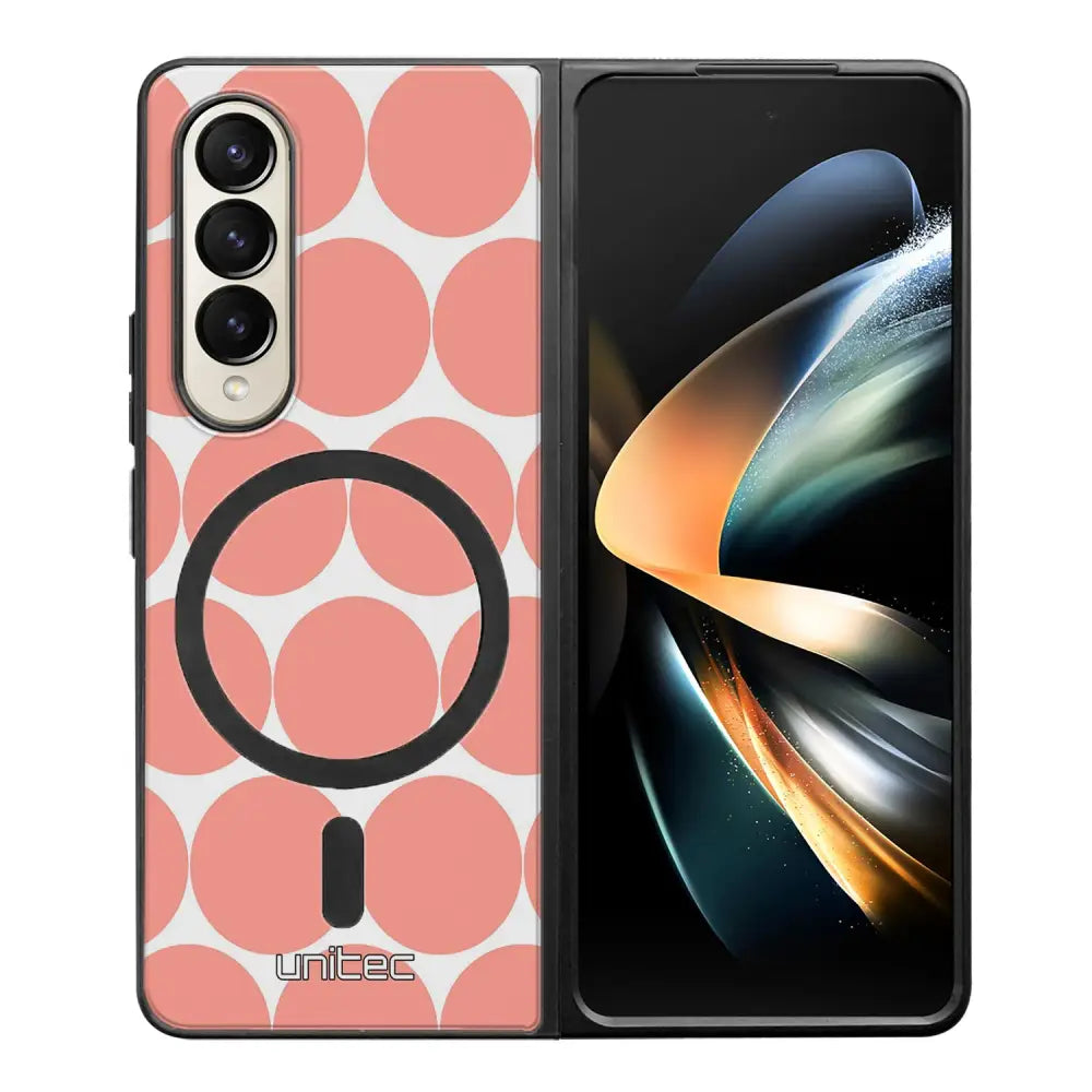 Samsung Galaxy Z Fold 4 pallo suojakuoret - Pinkki Pallo