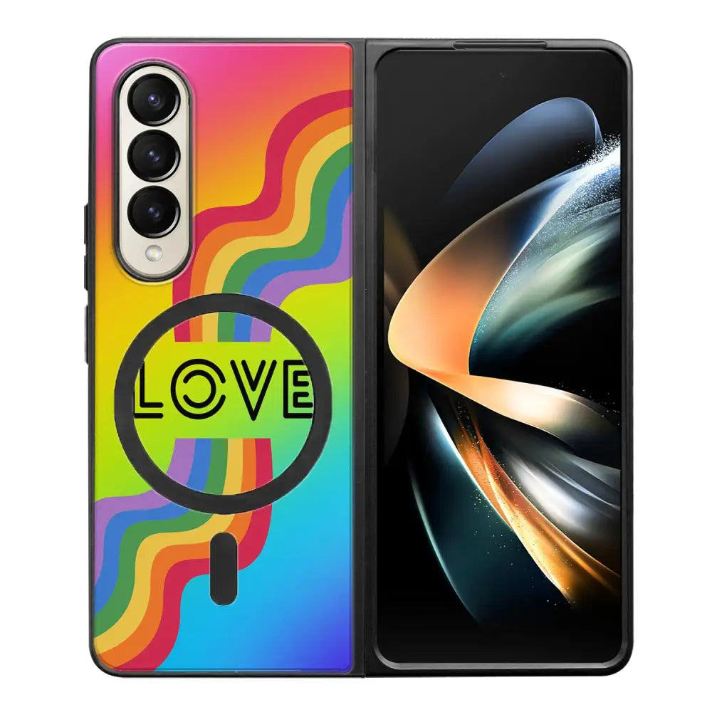 Samsung Galaxy Z Fold 4 pride suojakuoret - Love