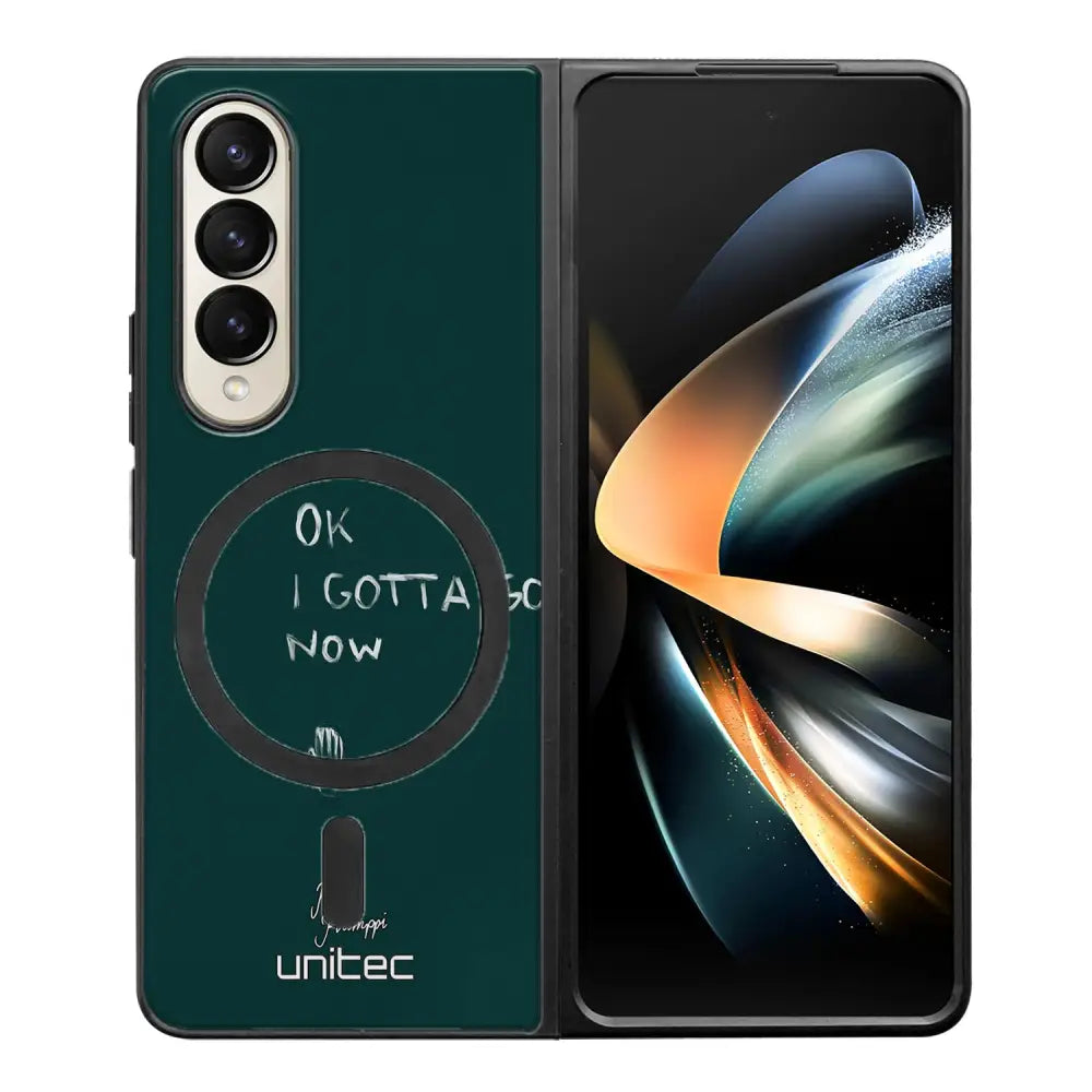 Samsung Galaxy Z Fold 4 surrealistic sadness suojakuoret - Ok I Gotta Go - Noora Kämppi