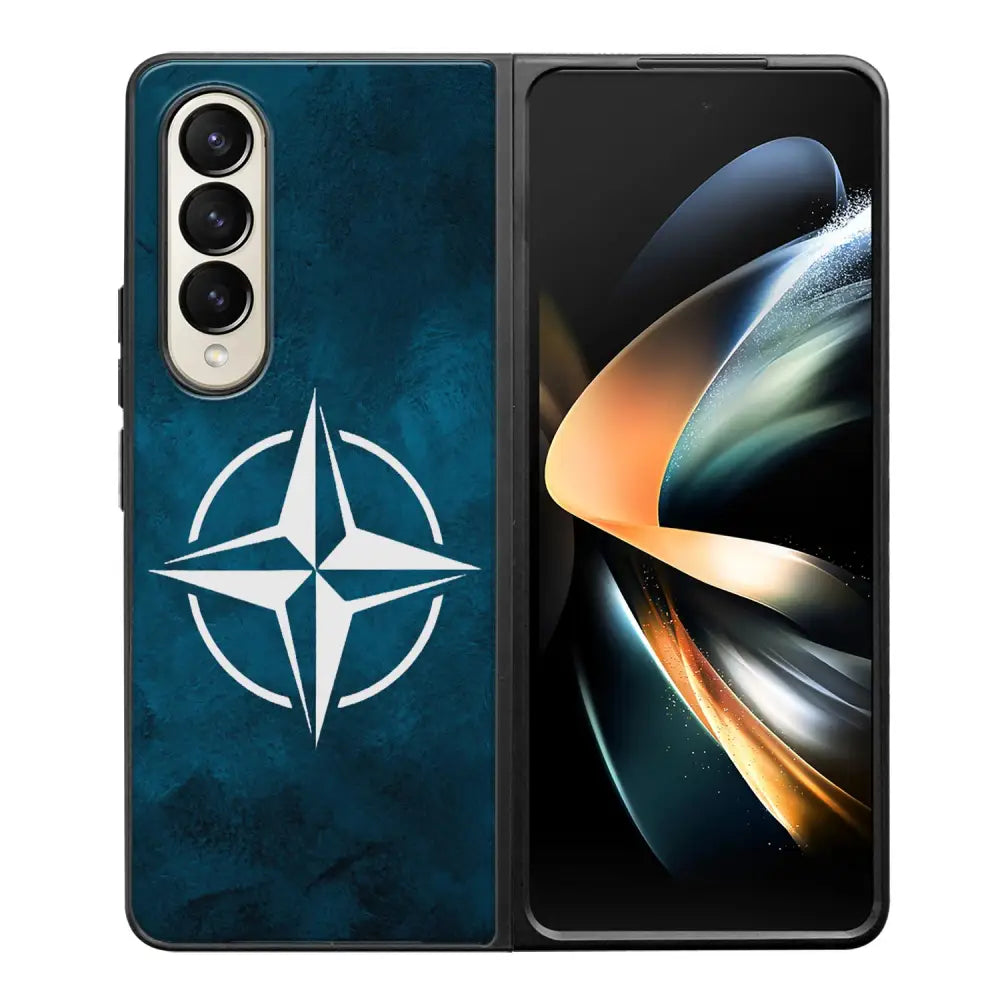 Samsung Galaxy Z Fold 4 unicorn suojakuoret - Sininen - Noora Kämppi