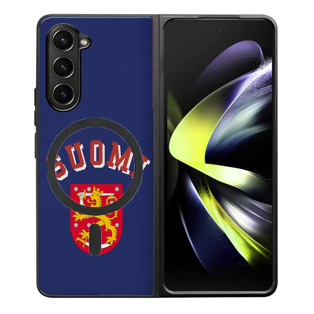 Samsung Galaxy Z Fold 5 jääkiekko suojakuoret - Leijonat Suomi