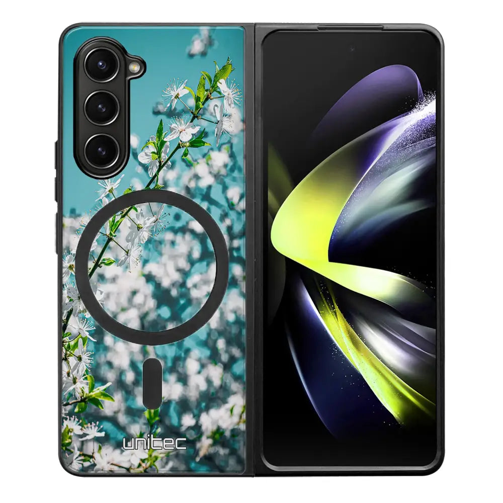 Samsung Galaxy Z Fold 5 kukka suojakuoret - Flower Lightroom