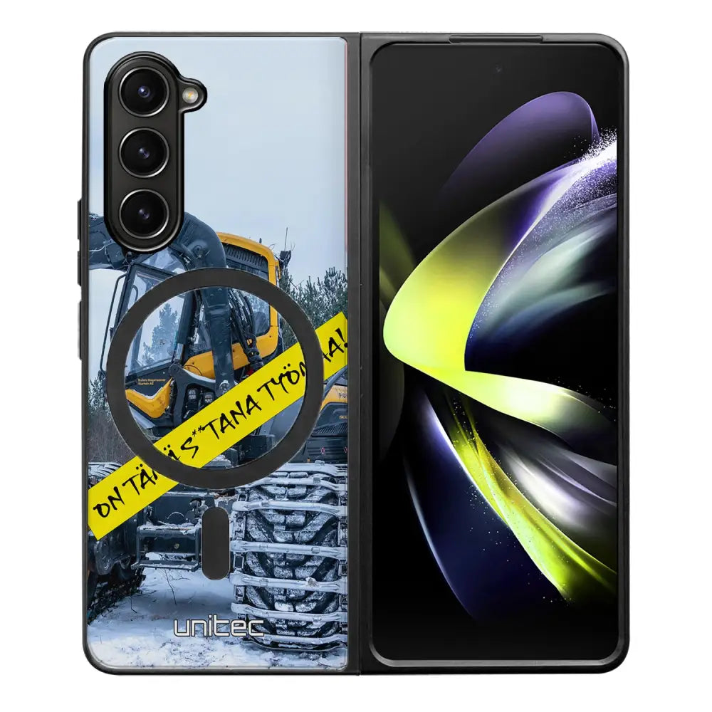 Samsung Galaxy Z Fold 5 meemi suojakuoret - Työmaa