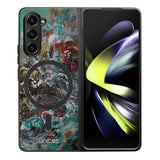 Samsung Galaxy Z Fold 5 modern art suojakuoret - Heart Knows - Noora Kämppi