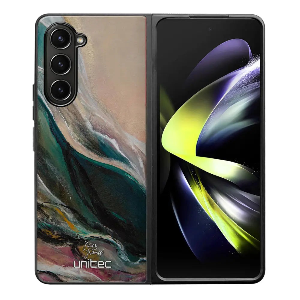 Samsung Galaxy Z Fold 5 modern art suojakuoret - Nudge - Noora Kämppi - Ei