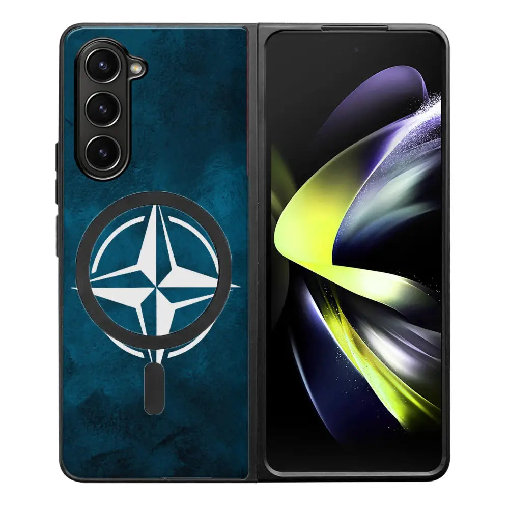Samsung Galaxy Z Fold 5 nato suojakuoret - Sininen