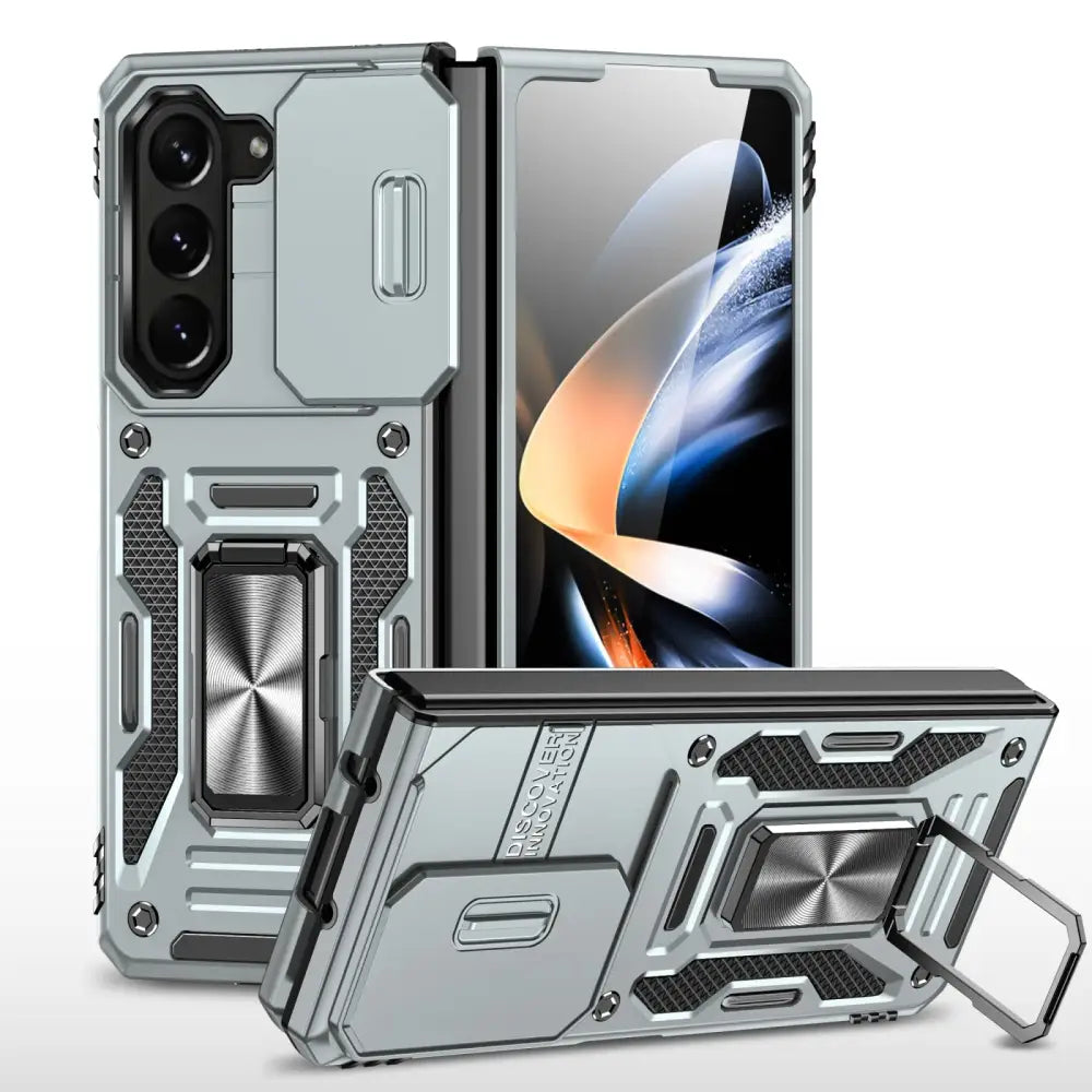 Samsung Galaxy Z Fold 6 Armor suojakuori - Harmaa