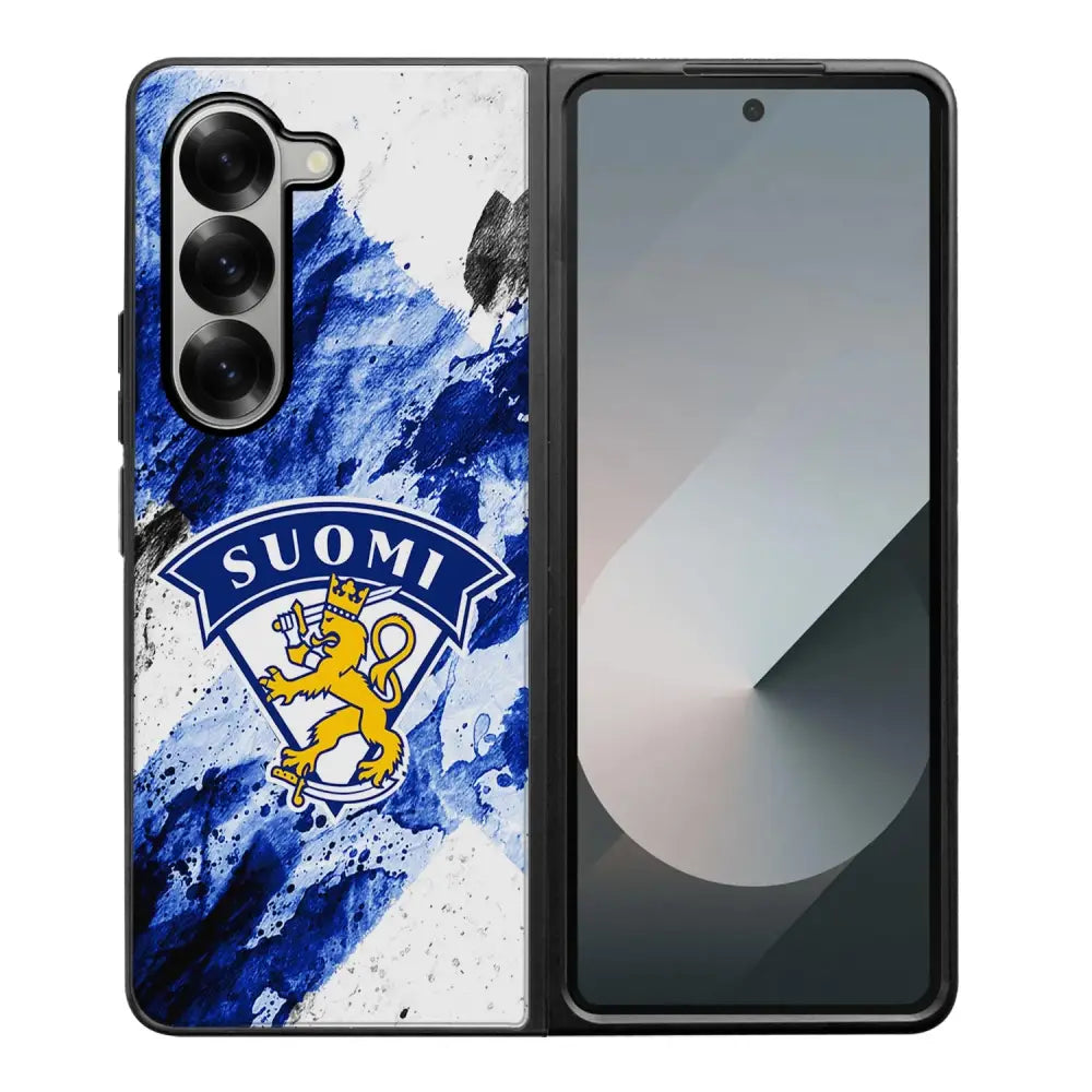 Samsung Galaxy Z Fold 6 jääkiekko suojakuoret - Leijonat - Ei