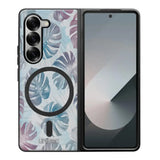 Samsung Galaxy Z Fold 6 kukka suojakuoret - Monstera Texture