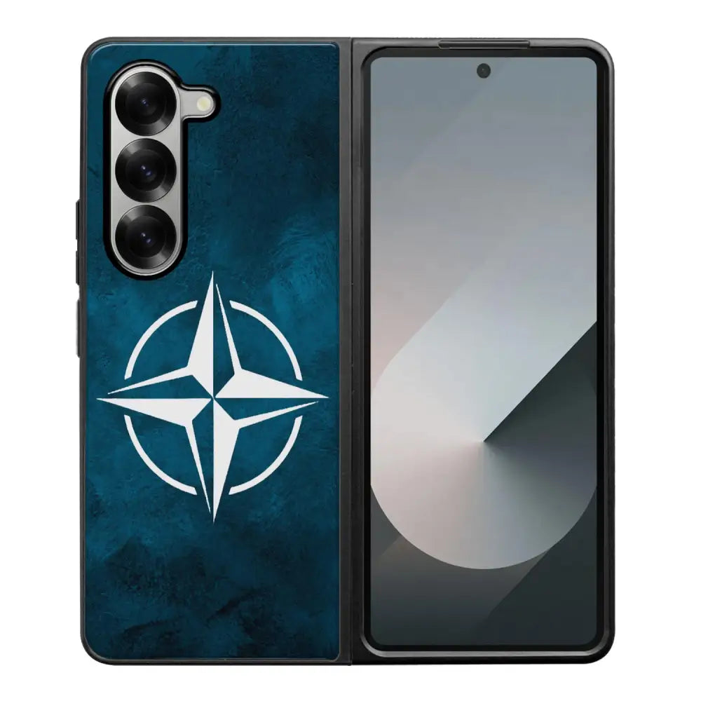 Samsung Galaxy Z Fold 6 nato suojakuoret - Sininen - Ei