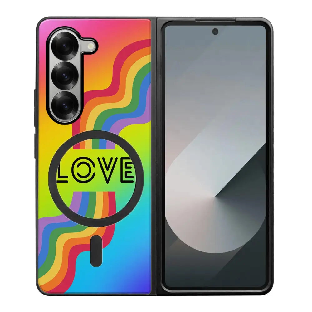 Samsung Galaxy Z Fold 6 pride suojakuoret - Love