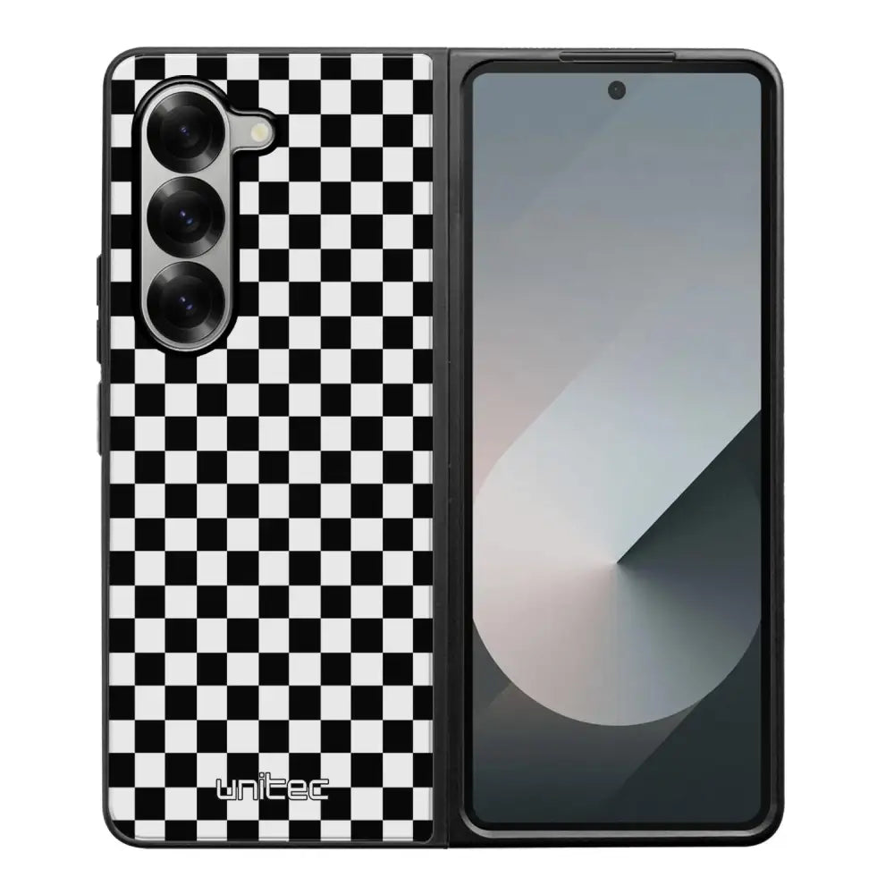 Samsung Galaxy Z Fold 6 suojakuoret - Black And White - Ei