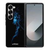 Samsung Galaxy Z Fold 6 suojakuoret - Blue Smoke On Black - Ei