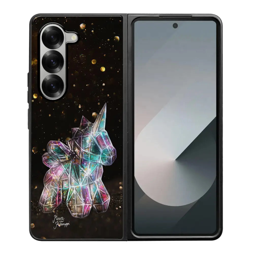 Samsung Galaxy Z Fold 6 unicorn suojakuoret - Kulta - Noora Kämppi - Ei