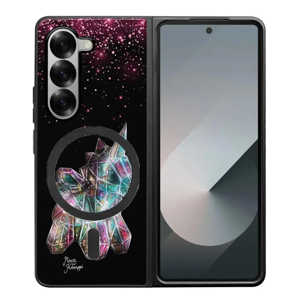 Samsung Galaxy Z Fold 6 unicorn suojakuoret - Pinkki - Noora Kämppi