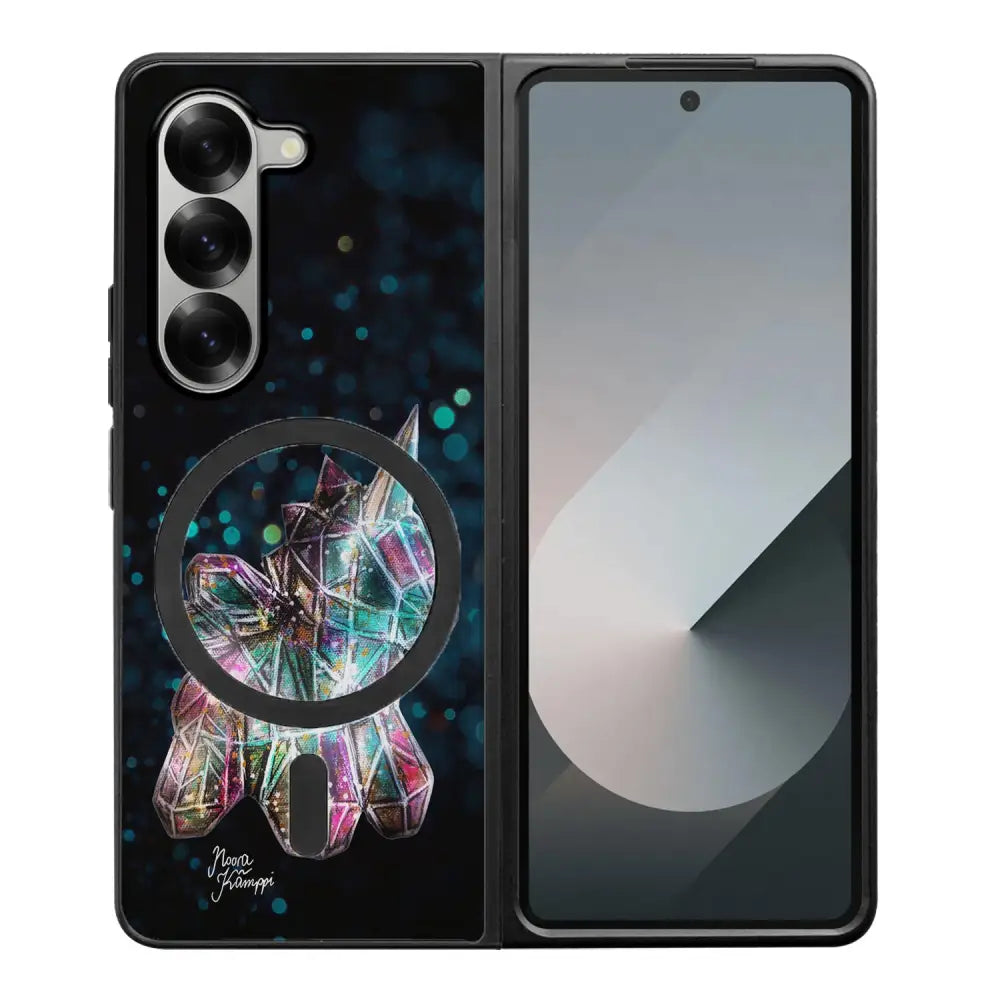 Samsung Galaxy Z Fold 6 unicorn suojakuoret - Sininen - Noora Kämppi