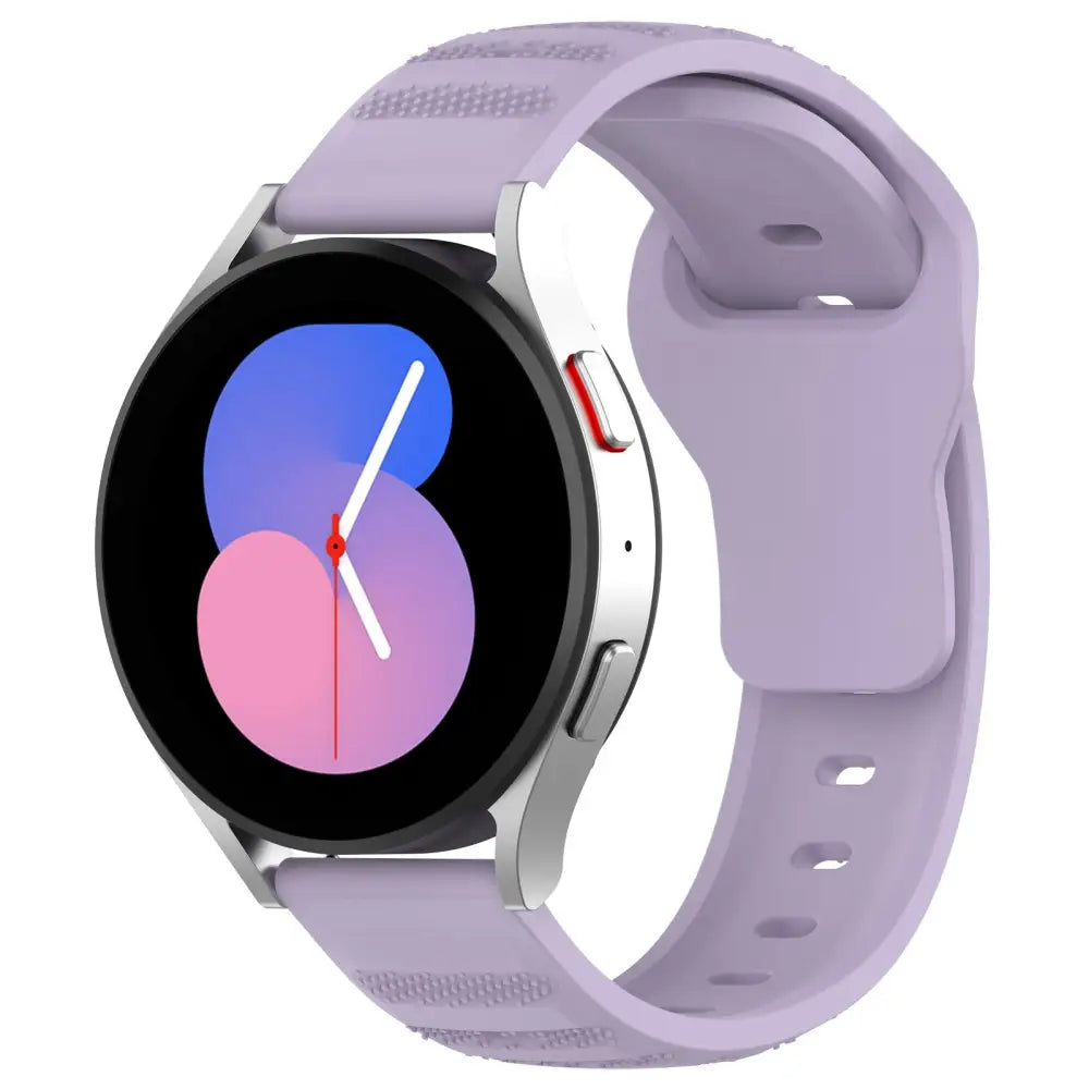 Silikoniranneke 20mm - Vaalean violetti