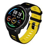 Urheiluranneke 20mm - Musta-Keltainen