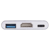 USB-C - HDMI Adapteri + USB-C + USB 3.0