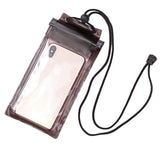 Vesitiivis suojapussi puhelimelle Musta