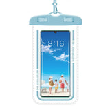 Vesitiivis suojapussi puhelimelle Vaalean sininen