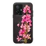 Xiaomi 11T kukka suojakuoret - Pink Flowers - Ei