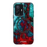 Xiaomi 11T marmori suojakuoret - Blue Red Marble