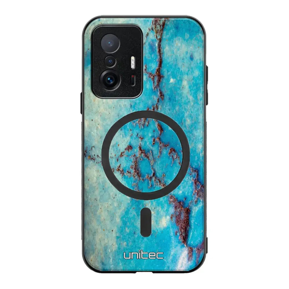 Xiaomi 11T marmori suojakuoret - Turquoise Marble