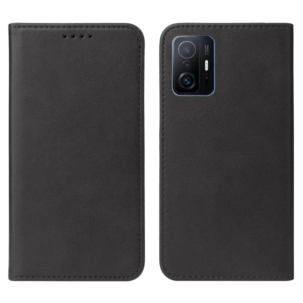 Xiaomi 11T / 11T Pro 5G Lompakko Suojakotelo Musta