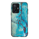 Xiaomi 11T Pro marmori suojakuoret - Turquoise Marble - Ei
