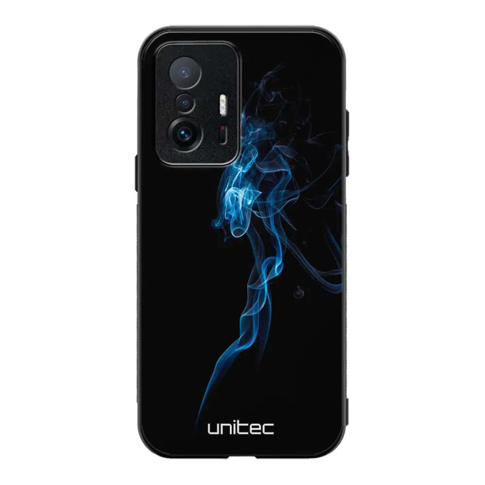 Xiaomi 11T Pro suojakuoret - Blue Smoke On Black - Ei