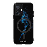 Xiaomi 11T Pro suojakuoret - Blue Smoke On Black