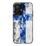 Xiaomi 11T suojakuoret - Painted Finnish Flag - Ei