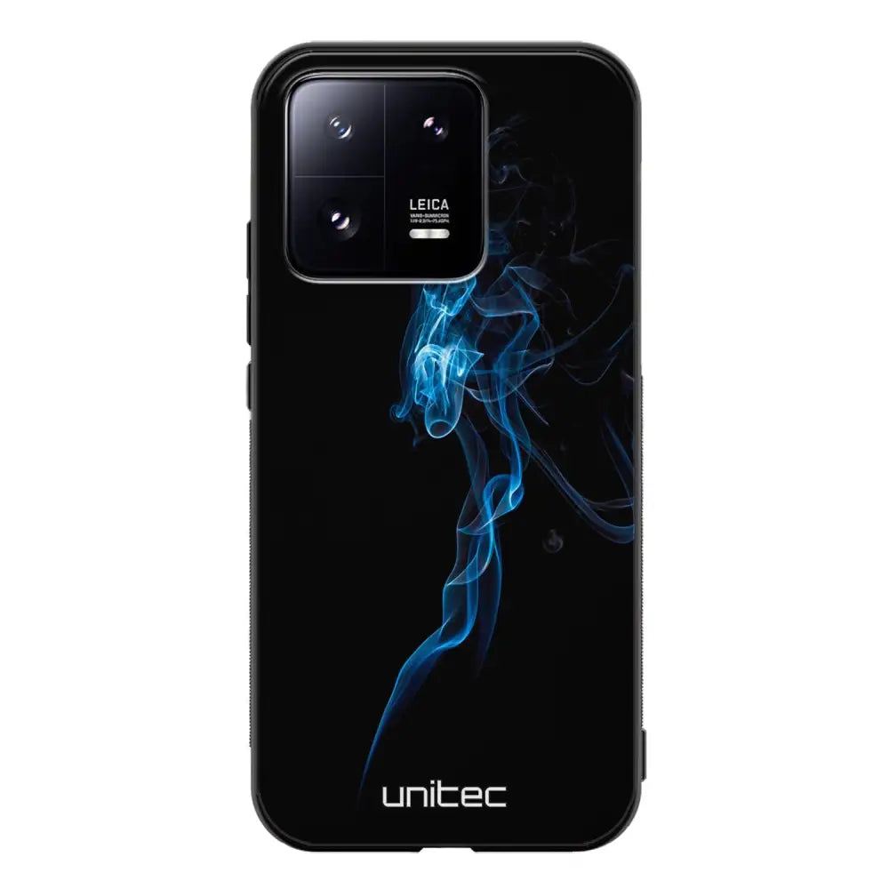 Xiaomi 13 Pro suojakuoret - Blue Smoke On Black - Ei