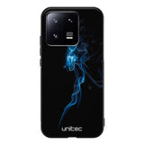 Xiaomi 13 Pro suojakuoret - Blue Smoke On Black - Ei