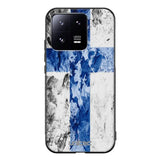 Xiaomi 13 Pro suojakuoret - Painted Finnish Flag - Ei