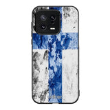 Xiaomi 13 suojakuoret - Painted Finnish Flag - Ei