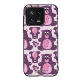 Xiaomi 13 suojakuoret - Purple Teddy Bear - Ei